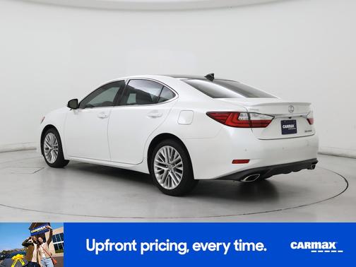 White 2016 Lexus ES 350