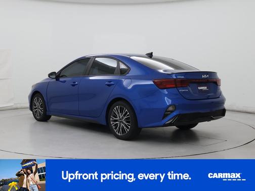 Blue 2022 Kia Forte GT-Line