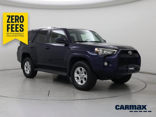 Blue 2017 Toyota 4Runner SR5