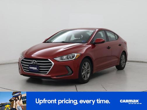 Red 2017 Hyundai ELANTRA Value Edition