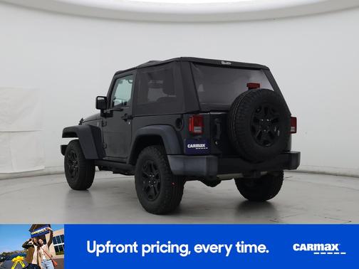 Gray 2016 Jeep Wrangler Willys Wheeler