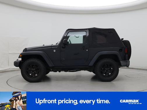 Gray 2016 Jeep Wrangler Willys Wheeler