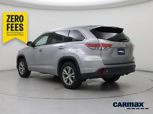 Gray 2015 Toyota Highlander XLE