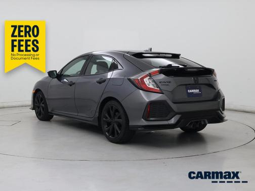 Gray 2018 Honda Civic Sport