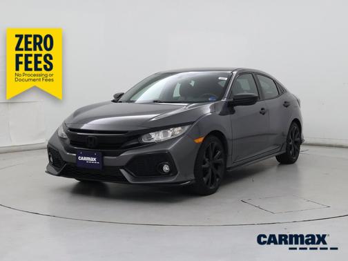 Gray 2018 Honda Civic Sport