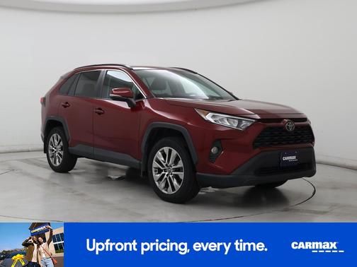 Burgundy 2019 Toyota RAV4 XLE Premium