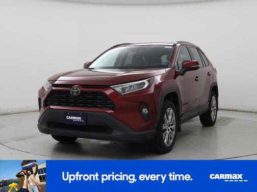 Burgundy 2019 Toyota RAV4 XLE Premium