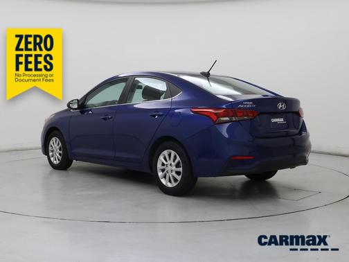 Blue 2022 Hyundai Accent SEL