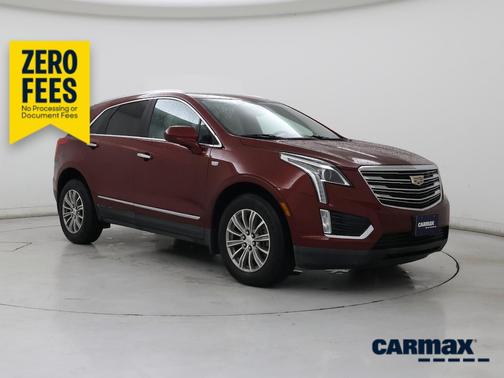 Red 2017 Cadillac XT5 Luxury