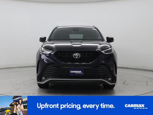 Blue 2022 Toyota Highlander XSE