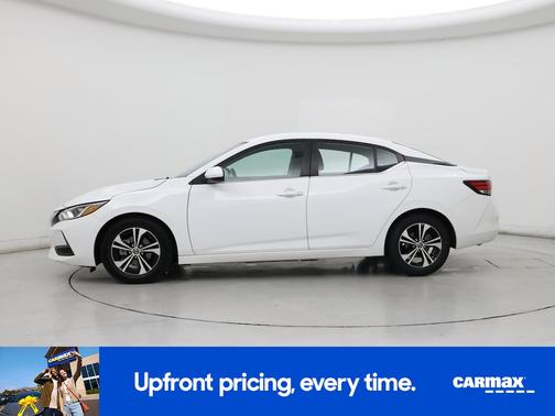 White 2023 Nissan Sentra SV