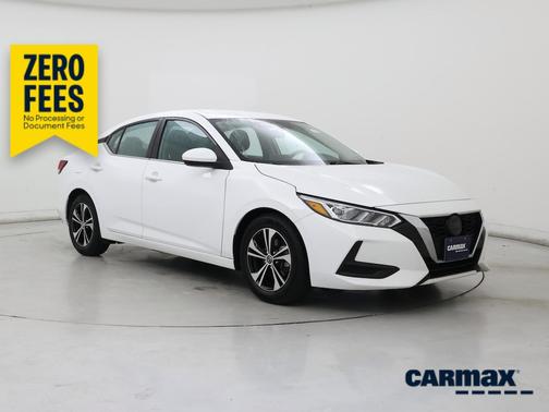 White 2023 Nissan Sentra SV