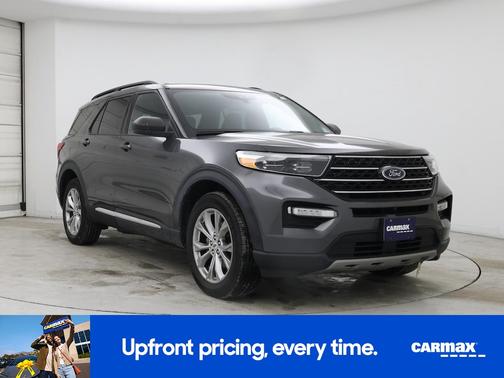 Silver 2020 Ford Explorer XLT