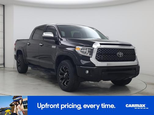 Black 2021 Toyota Tundra Platinum