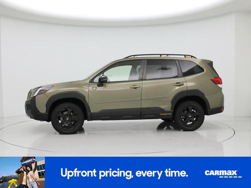 Green 2022 Subaru Forester Wilderness