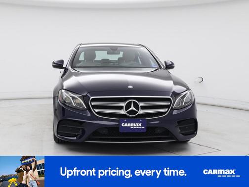 Blue 2017 Mercedes-Benz E-Class
