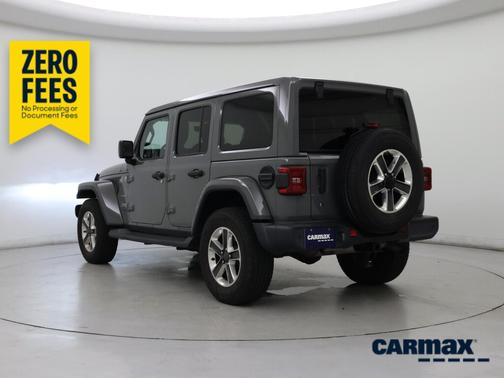 Gray 2018 Jeep Wrangler Unlimited Sahara
