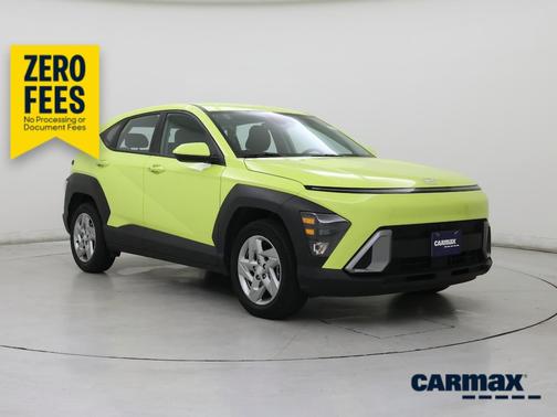 Yellow 2025 Hyundai KONA SE
