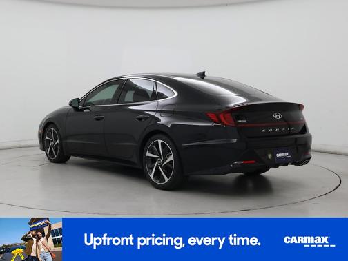 Black 2021 Hyundai SONATA SEL Plus