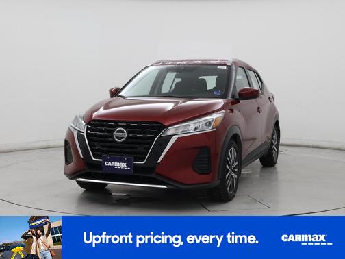 Red 2021 Nissan Kicks SV