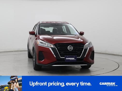 Red 2021 Nissan Kicks SV
