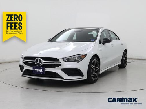 White 2021 Mercedes-Benz AMG CLA 35