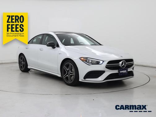 White 2021 Mercedes-Benz AMG CLA 35