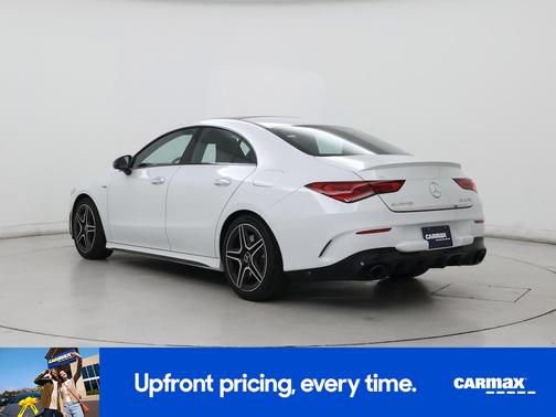 White 2021 Mercedes-Benz AMG CLA 35