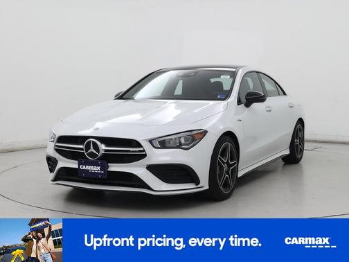 White 2021 Mercedes-Benz AMG CLA 35