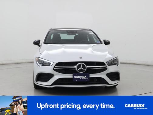 White 2021 Mercedes-Benz AMG CLA 35