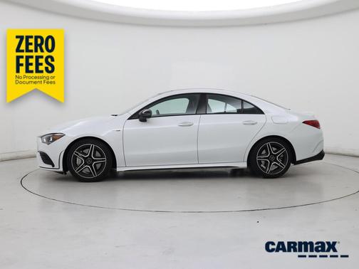 White 2021 Mercedes-Benz AMG CLA 35