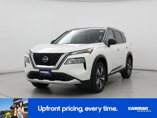 White 2023 Nissan Rogue Platinum