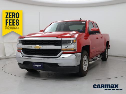 Red 2018 Chevrolet Silverado 1500 LT