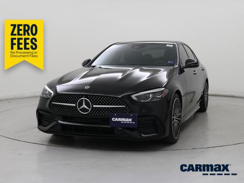 Black 2024 Mercedes-Benz C-Class