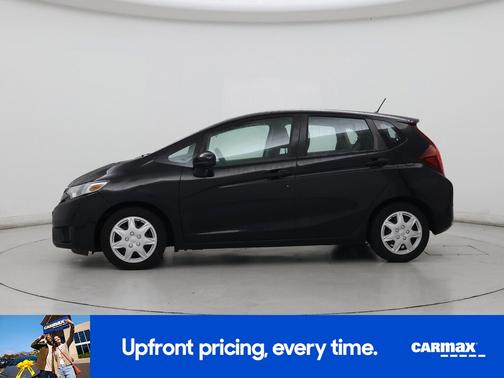 Black 2015 Honda Fit LX