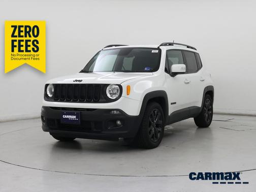 White 2018 Jeep Renegade Altitude