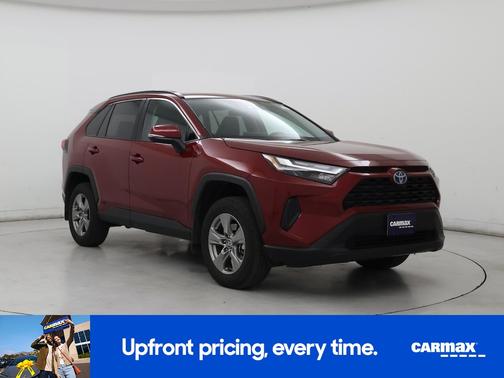 Red 2024 Toyota RAV4 Hybrid XLE