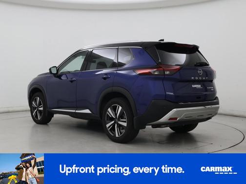 Blue 2023 Nissan Rogue Platinum