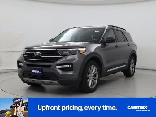 Gray 2021 Ford Explorer XLT