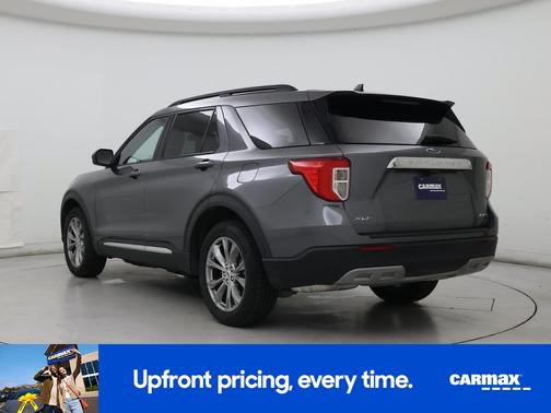 Gray 2021 Ford Explorer XLT