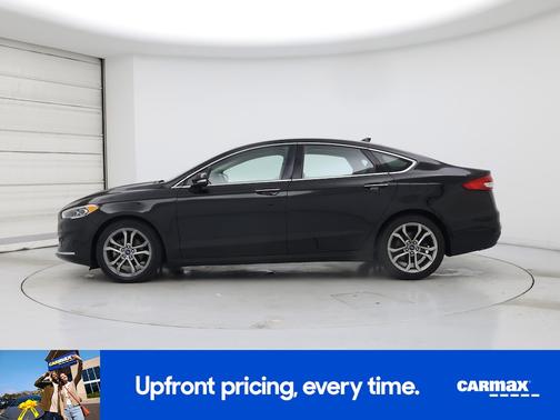 Black 2019 Ford Fusion SEL