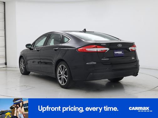 Black 2019 Ford Fusion SEL