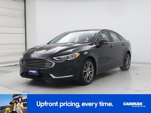 Black 2019 Ford Fusion SEL