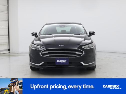 Black 2019 Ford Fusion SEL