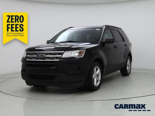 Black 2019 Ford Explorer