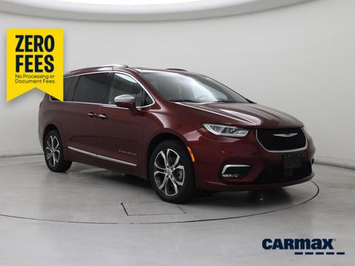 Red 2021 Chrysler Pacifica Pinnacle