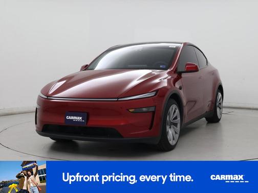 Red 2026 Tesla Model Y Long Range