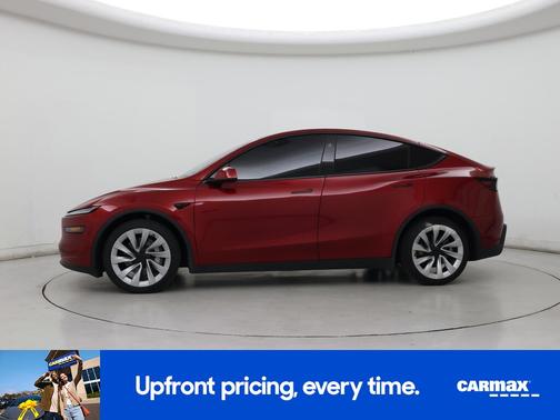 Red 2026 Tesla Model Y Long Range