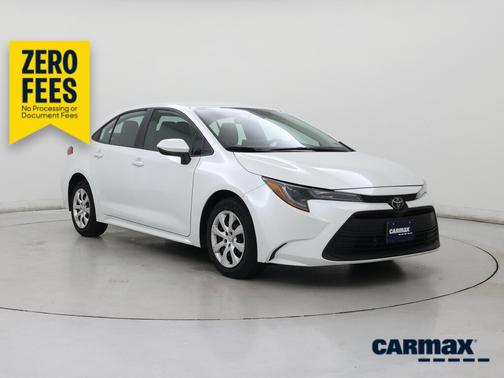 White 2024 Toyota Corolla LE