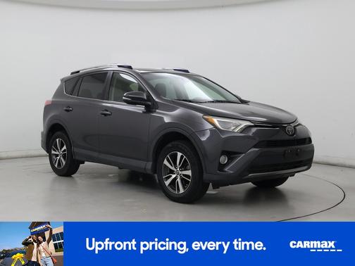 Gray 2018 Toyota RAV4 XLE